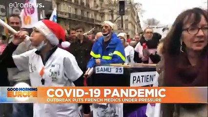 French health system under pressure with COVID-19 cases still soaring