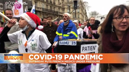French health system under pressure with COVID-19 cases still soaring