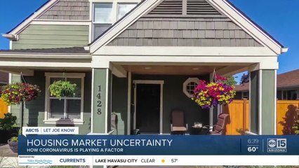 Housing market uncertainty during coronavirus crisis
