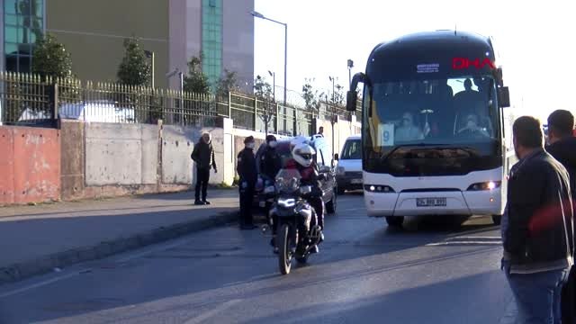 GÜNGÖREN'DEKİ KARANTİNA YURDUNA AVRUPA'DAN GELEN TÜRKLER GETİRİLMEYE DEVAM EDİYOR