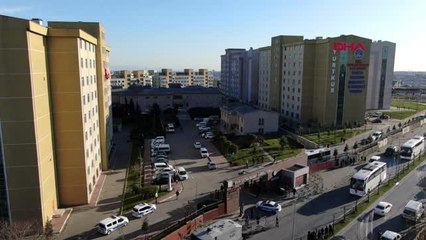 GÜNGÖREN'DEKİ YURDA AVRUPADAN GETİRİLENLERİN YERLEŞTİRİLMESİ HAVADAN GÖRÜNTÜLENDİ