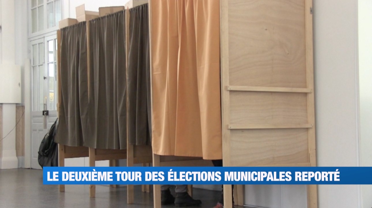 Le 2e tour des élections municipales est reporté