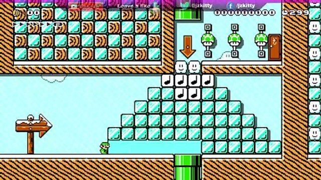 LET'S PLAY SUPER MARIO MAKER 2 - MOUNTAIN CLIMBING MARIO LEVEL