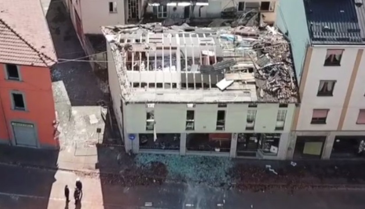 Seriate (BG) - Esplosione per fuga di gas: morto un 27enne (16.03.20)