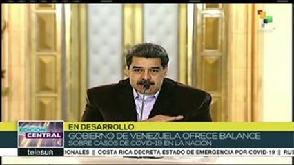 Pdte Maduro declara a toda Venezuela en cuarentena social por COVID-19