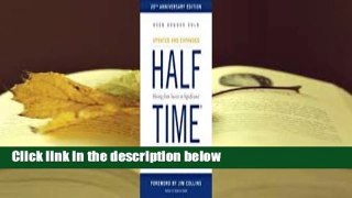 About For Books  Halftime: Moving from Success to Significance  For Free