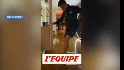 Thauvin, Pavard et ces joueurs qui relèvent le stay at home challenge - Foot - WTF