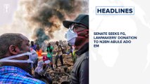 Nigeria records third case of COVID-19, Senate seeks FG, lawmakers' donation for Lagos blast victims