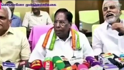 கொரோனாவுக்காக பார் மூட வேண்டாமே.. கெஞ்சிய அமைச்சர்.. ஓகே சொன்ன நாராயணசாமி!