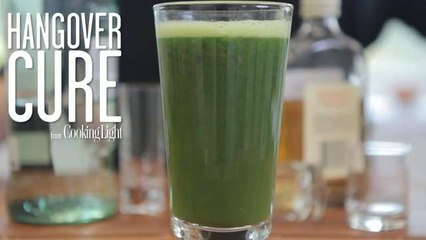This Green Juice Can Help Your Hangover