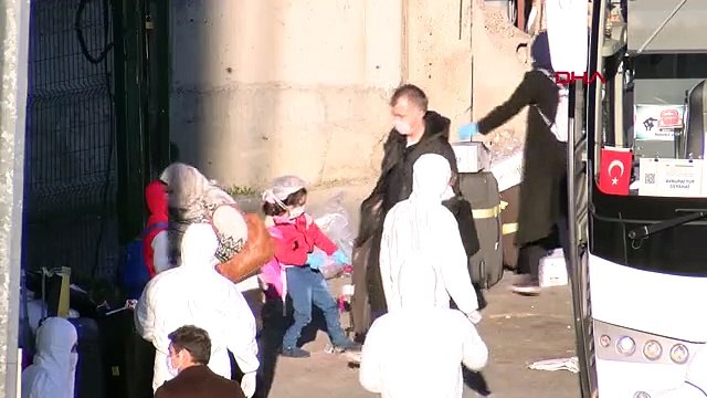 AVRUPA'DAN GELEN TÜRKLER KARANTİNA İÇİN YURTLARA YERLEŞTİRİLİYOR