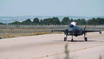 Military Stealth jet F-35 Lightning II Fighter Jet Have Deployed to Los Lianos Air Base at Albacete