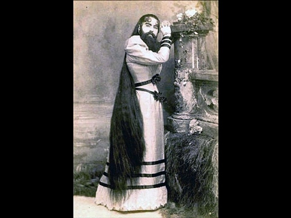Most Celebrated Bearded Lady of the Victorian Era
