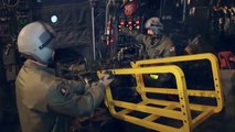 Military Boomber plane AC-130 Intense in Action_Weapons Loading, Takeoff & Massive Live Fire Exercise