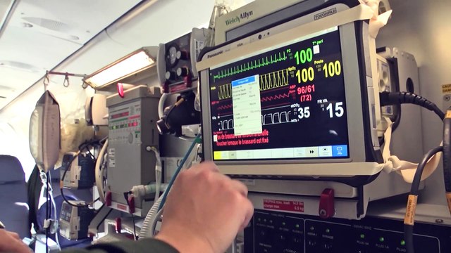 ILLUSTRATION. L'armée réalise les transferts de patients