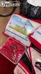 Voici le plus gros stock de courses jamais vu ! Eau, Huile...