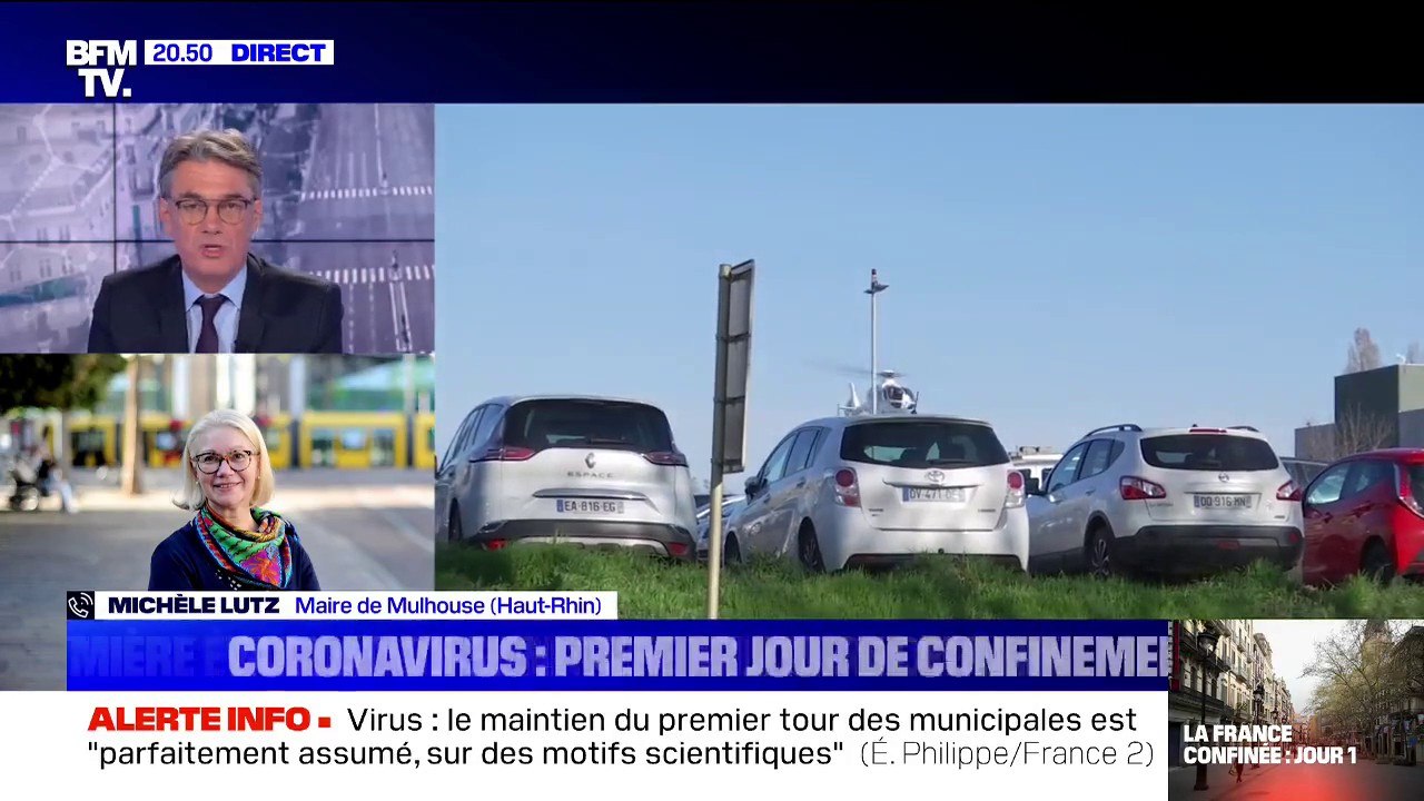 "Nous entendons les hélicoptères qui transportent les malades vers d'autres hôpitaux" Maire de Mulhouse