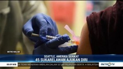 Vaksin Covid-19 Diuji Coba ke Manusia