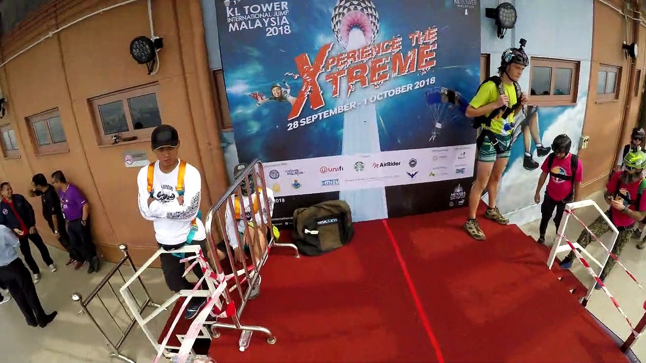 Base Jumper Who Nails Quad Front Flip Has Tense Landing