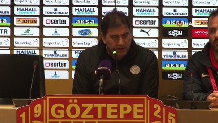 Göztepe - Çaykur Rizespor maçının ardından