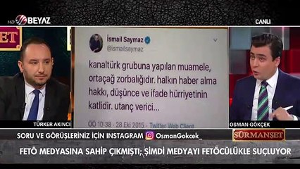 Osman Gökçek, İsmail Saymaz'ı yerin dibine soktu