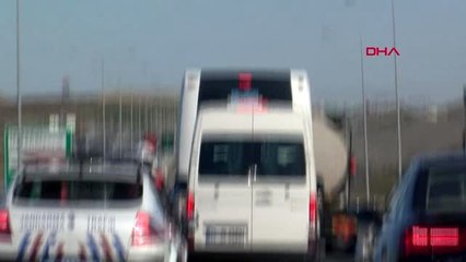 YOLCULAR BAŞAKŞEHİRDEKİ YURDA OTOBÜSLERLE BÖYLE GÖTÜRÜLDÜ