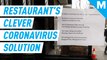 This NYC restaurant has a creative solution to coronavirus closure