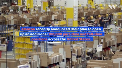 Amazon to Hire 100,000 Workers Amid COVID-19 Outbreak