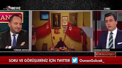 Gökçek, canlı yayında sordu: Hangisi sensin? Bukalemun gibi...