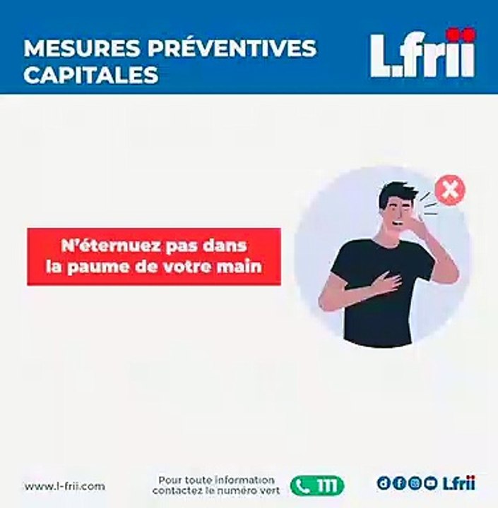 Mesures préventives capitales contre le coronavirus