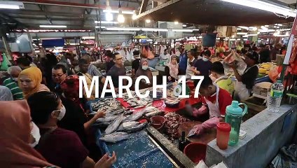 Covid-19: Shoppers throng Chow Kit’s wet market