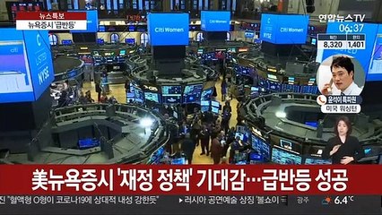 글로벌 증시 반등 성공…'부양정책' 기대감
