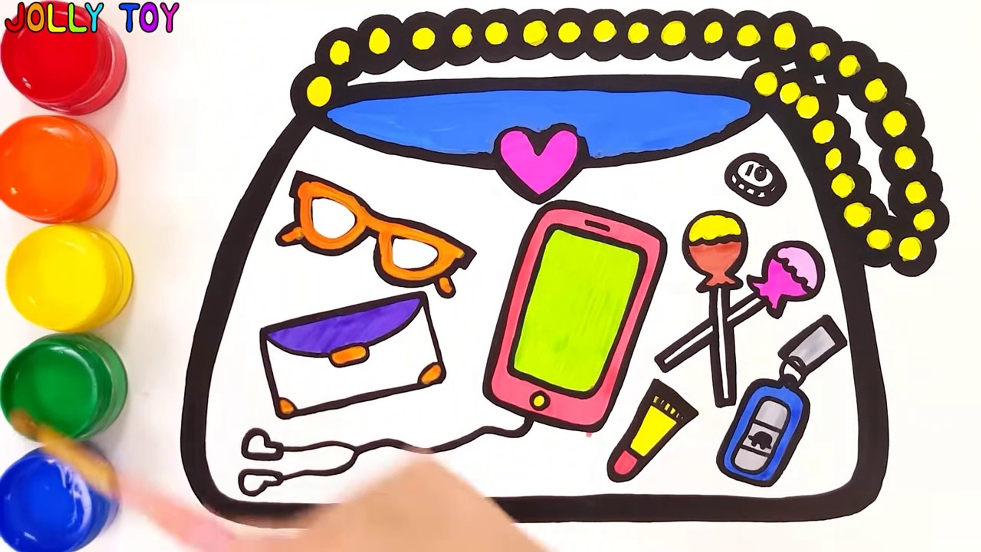 jolly toy art videos