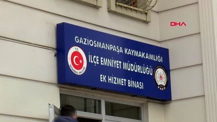 GAZİOSMANPAŞA'DA KAÇIRILAN ŞÜPHELİNİN YAKALANMA ANI KAMERADA