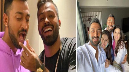 Hardik Pandya Celebrates Brother Krunal's Birthday With Zero-Calorie Cake