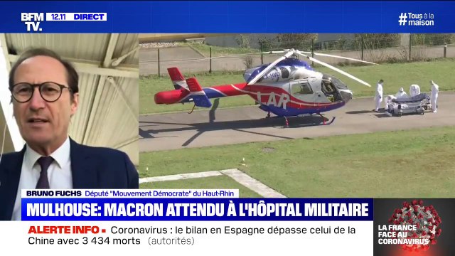 Bruno Fuchs (député MoDem du Haut-Rhin) : Mulhouse est une ville qui vit une situation absolument apocalyptique