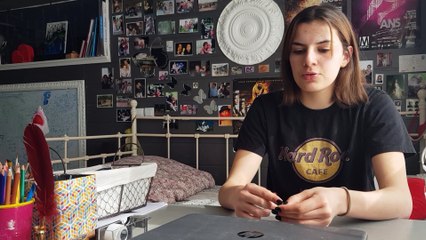 Marie, élève de Première à Metz organise son travail scolaire pendant le confinement