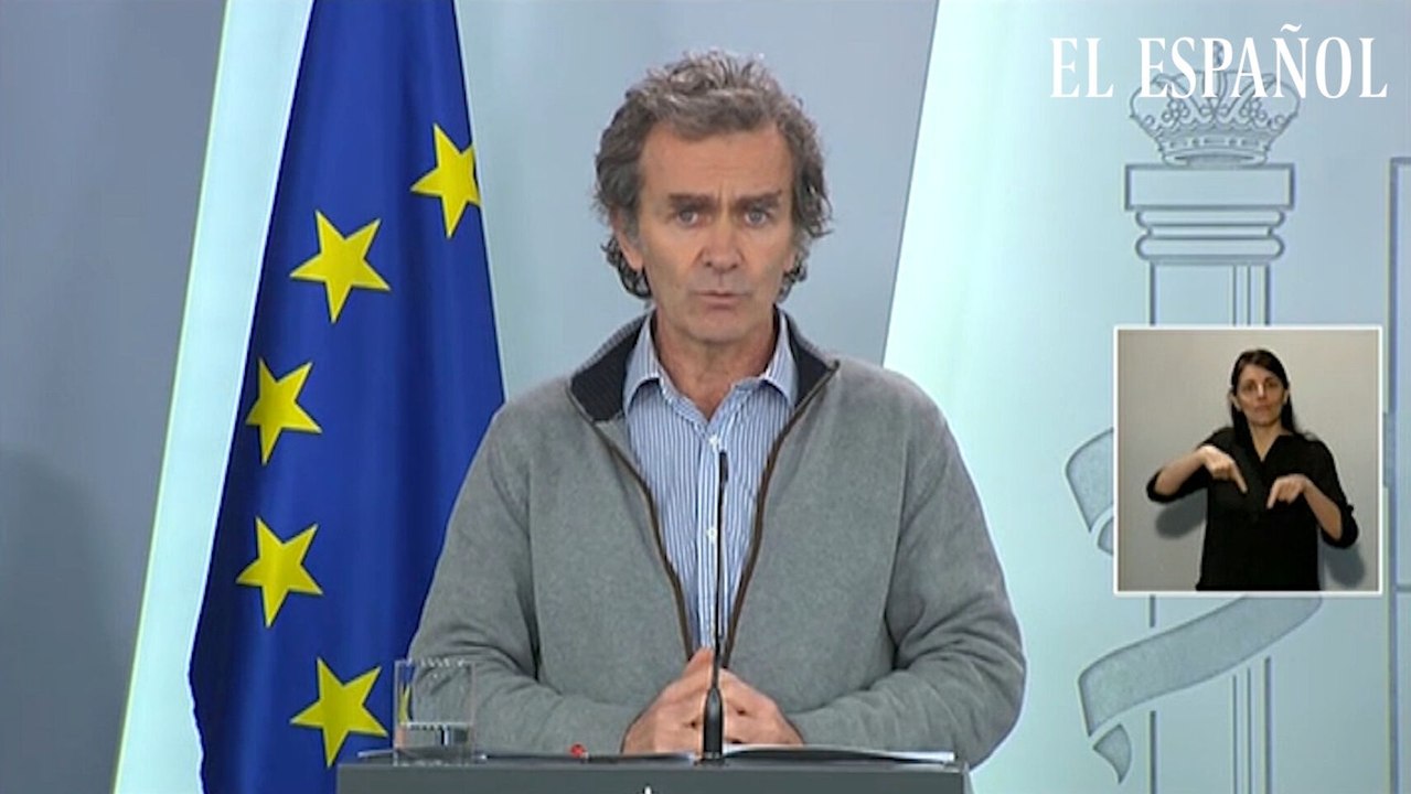 "Si no hemos llegado al pico estamos muy cerca": mensaje optimista de Fernando Simón