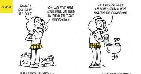 Ces dessins illustrent à merveille notre quotidien pendant le confinement