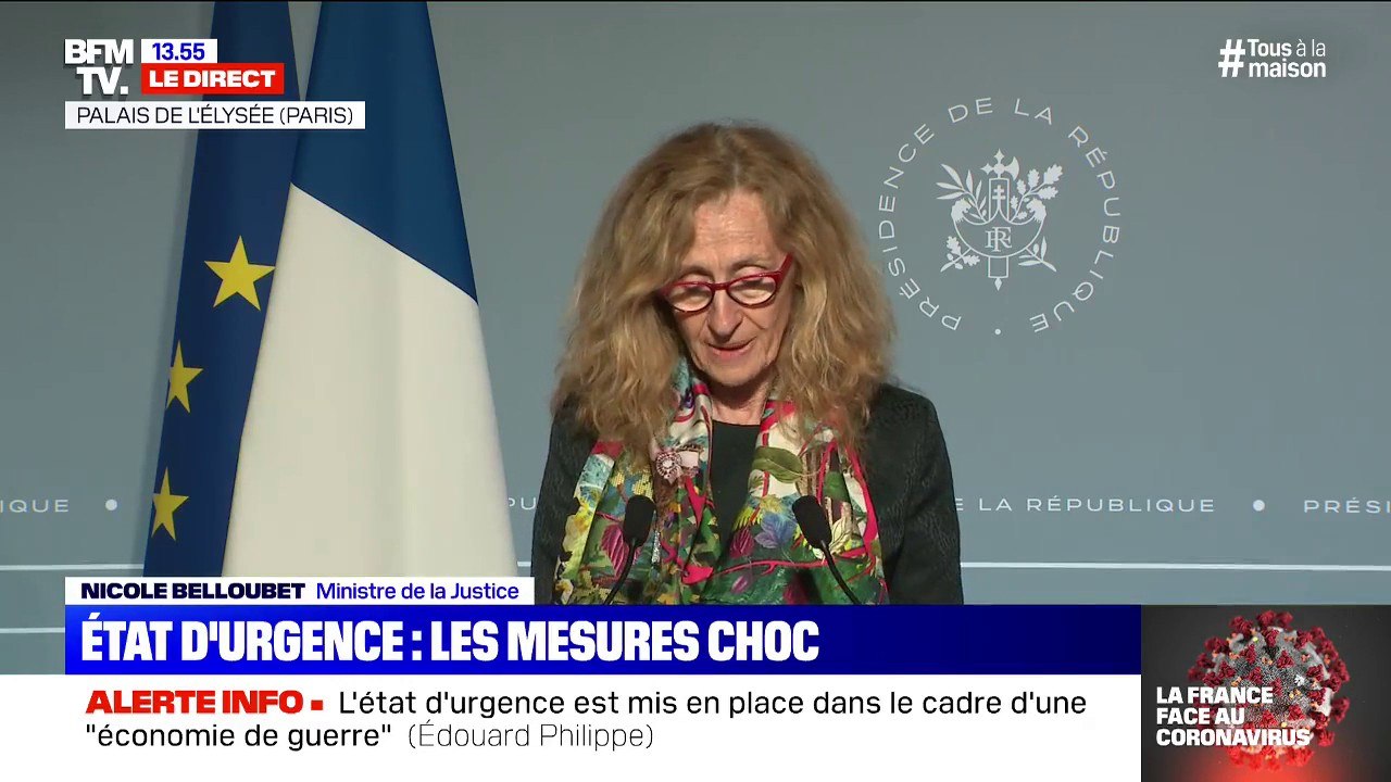 Nicole Belloubet annonce la tenue de certains procès en visioconférence ou par téléphone