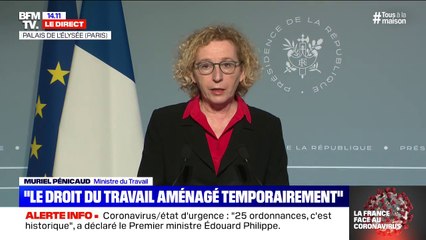 Muriel Pénicaud (Ministre du Travail): "Pour les PME, l'intégralité des salaires versés en chômage partiel sera remboursé