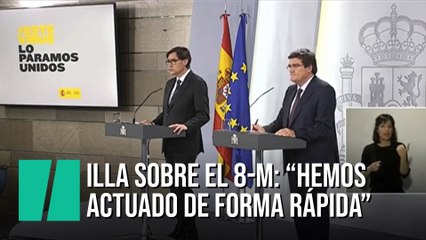 "Lo que detectamos la tarde-noche del 8-M se produjo ocho o diez días antes"