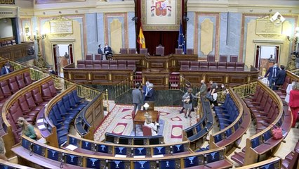 Pleno en el Congreso de los diputados