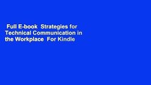 Full E-book  Strategies for Technical Communication in the Workplace  For Kindle
