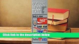 Full version  Managing Brand Equity  For Kindle