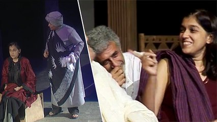 Ratna Pathak And Naseeruddin Shah's UNSEEN Play At Theatre | Flashback Video