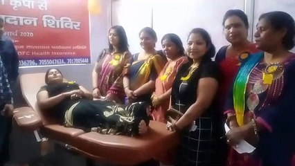 मथुराः बृज यातायात सहित तीन संस्थाओं  के तत्वाधान में किया गया ब्लड डोनेट