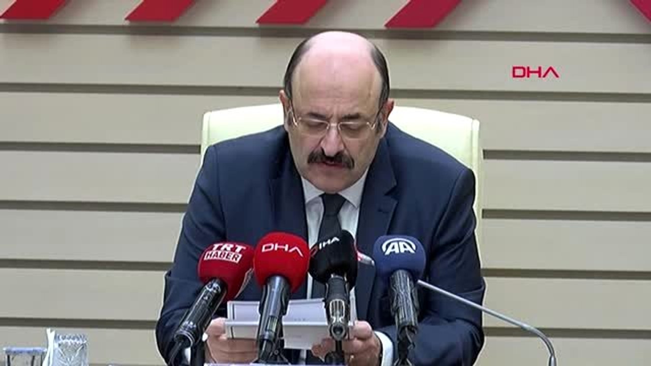 ANKARA YÖK Başkanı Prof. Dr. Yekta Saraç, üniversite öğrencilerine yönelik dijital eğitim konusunda...