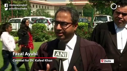 डॉ कफील खान की रिहाई का मामला हाई कोर्ट ट्रांसफर