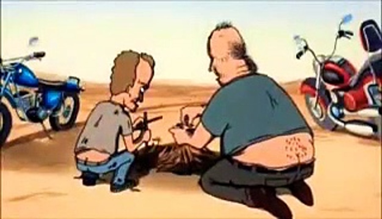 Beavis and Butthead meet their dads